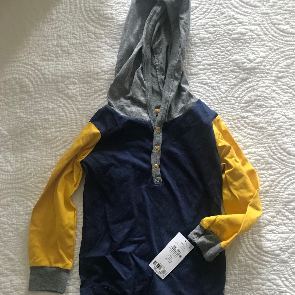NWT hooded onesie 24 month